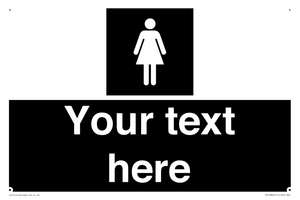 Custom information: black panel female